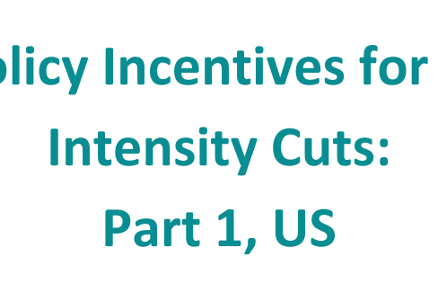 New Policy Incentives Part 1 US