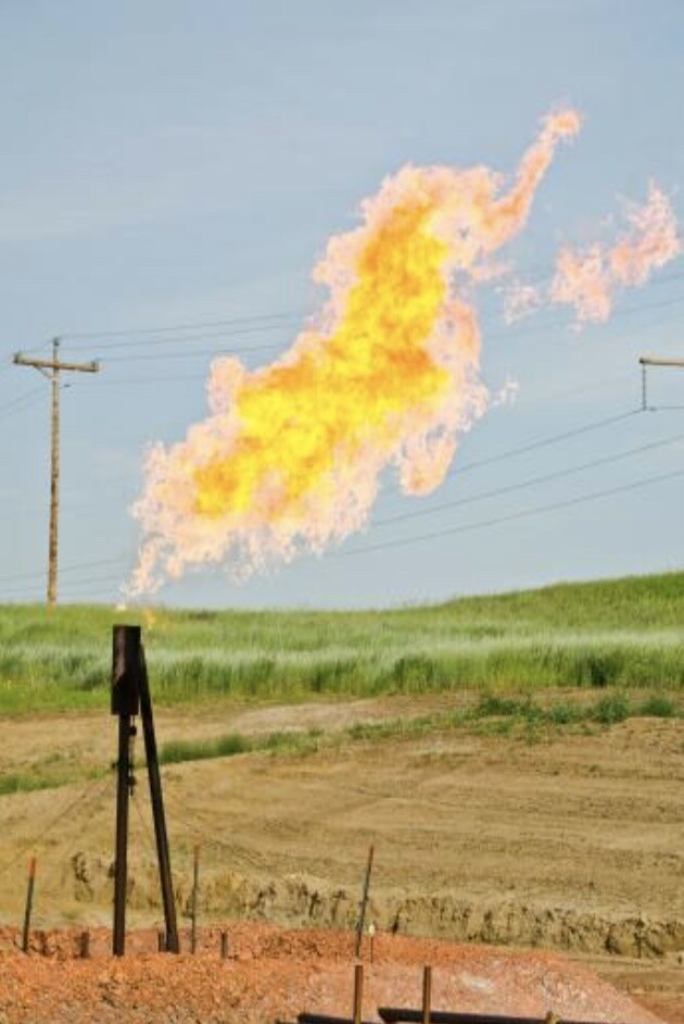 natural gas flair