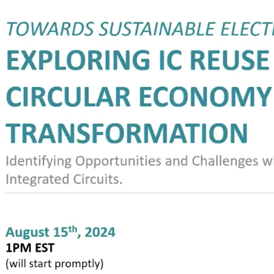 Exploring IC Reuse & Circular Economy Transformation